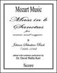 Magnificat (for choir and organ) Organ sheet music cover